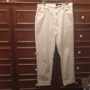 Eddie Bauer White Denim Jeans